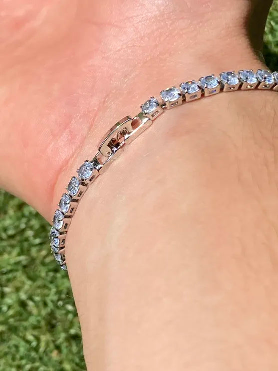 Bracciale tennis zirconi