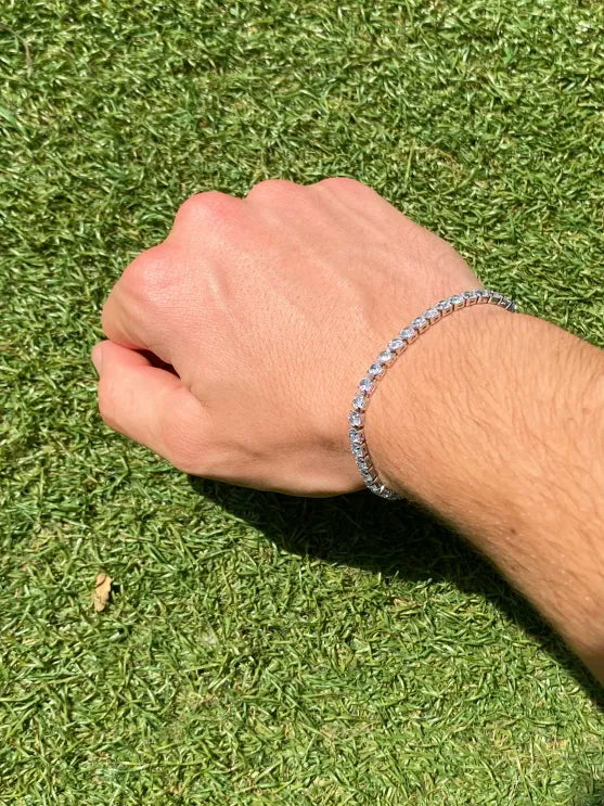 Bracciale tennis zirconi